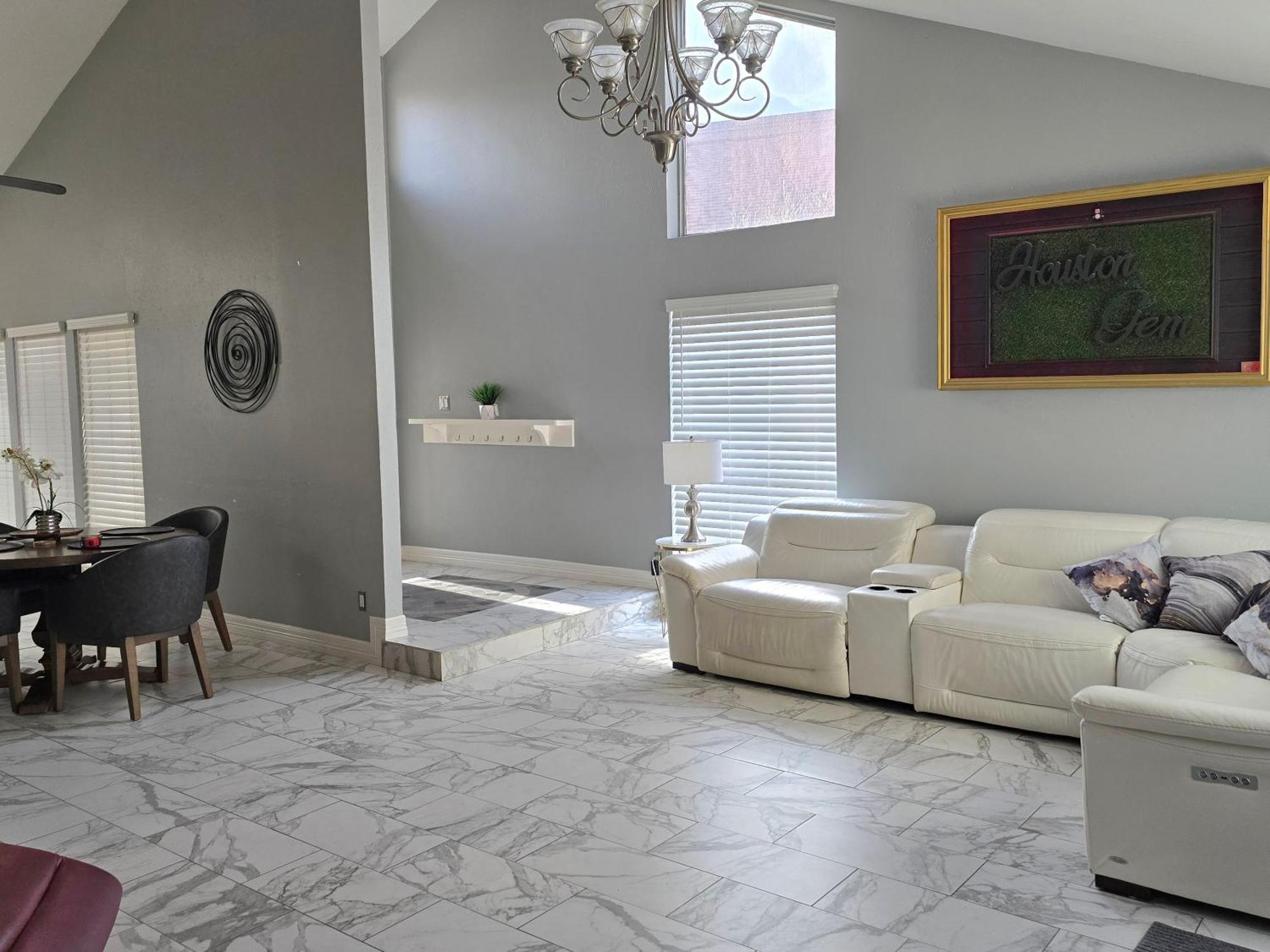 1976houstongem Luminous Pvtpool & Hottub Dt20mins For Lrg Families 6beds 2bath Tatil Evi Houston