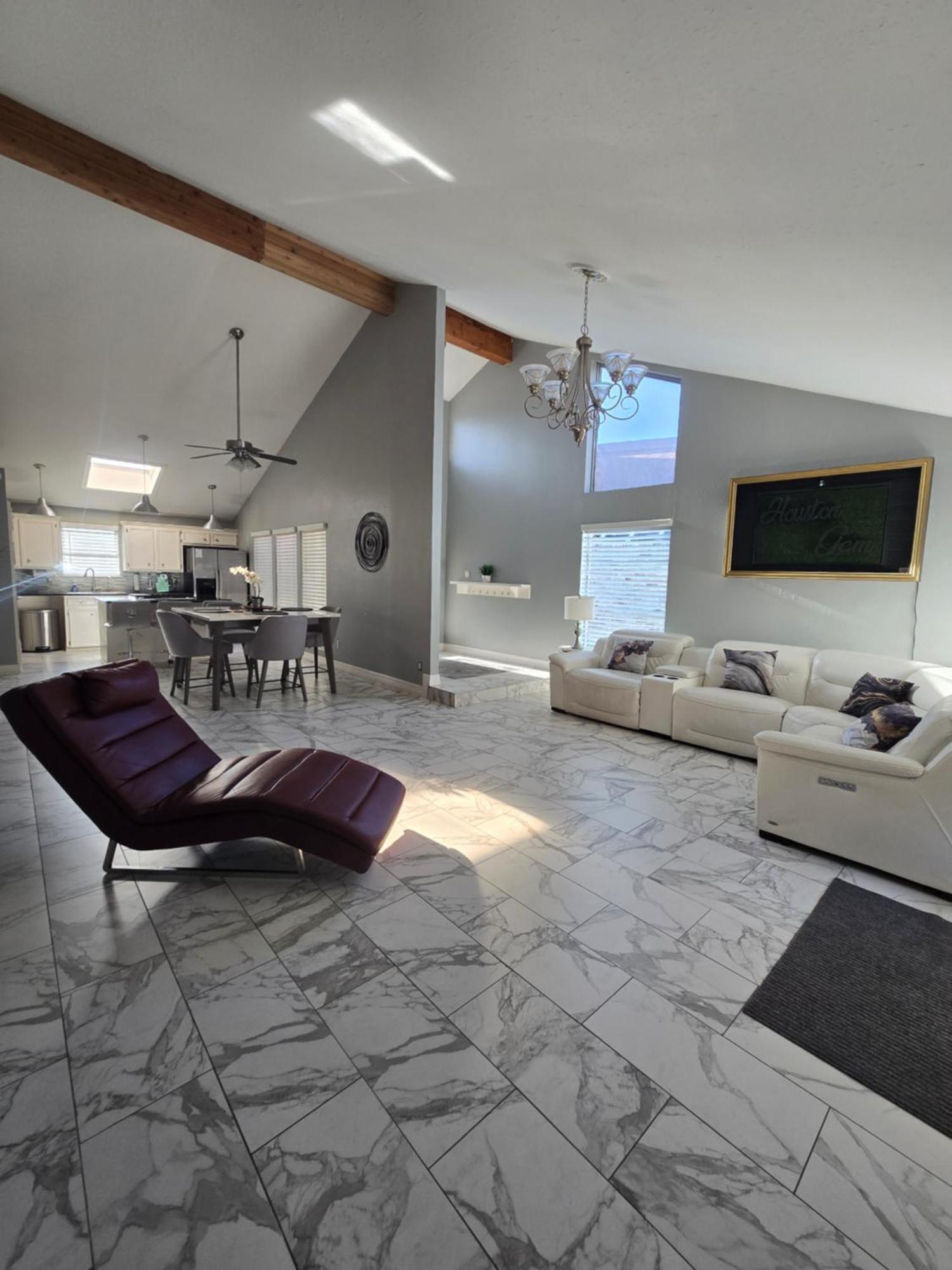 1976houstongem Luminous Pvtpool & Hottub Dt20mins For Lrg Families 6beds 2bath Tatil Evi