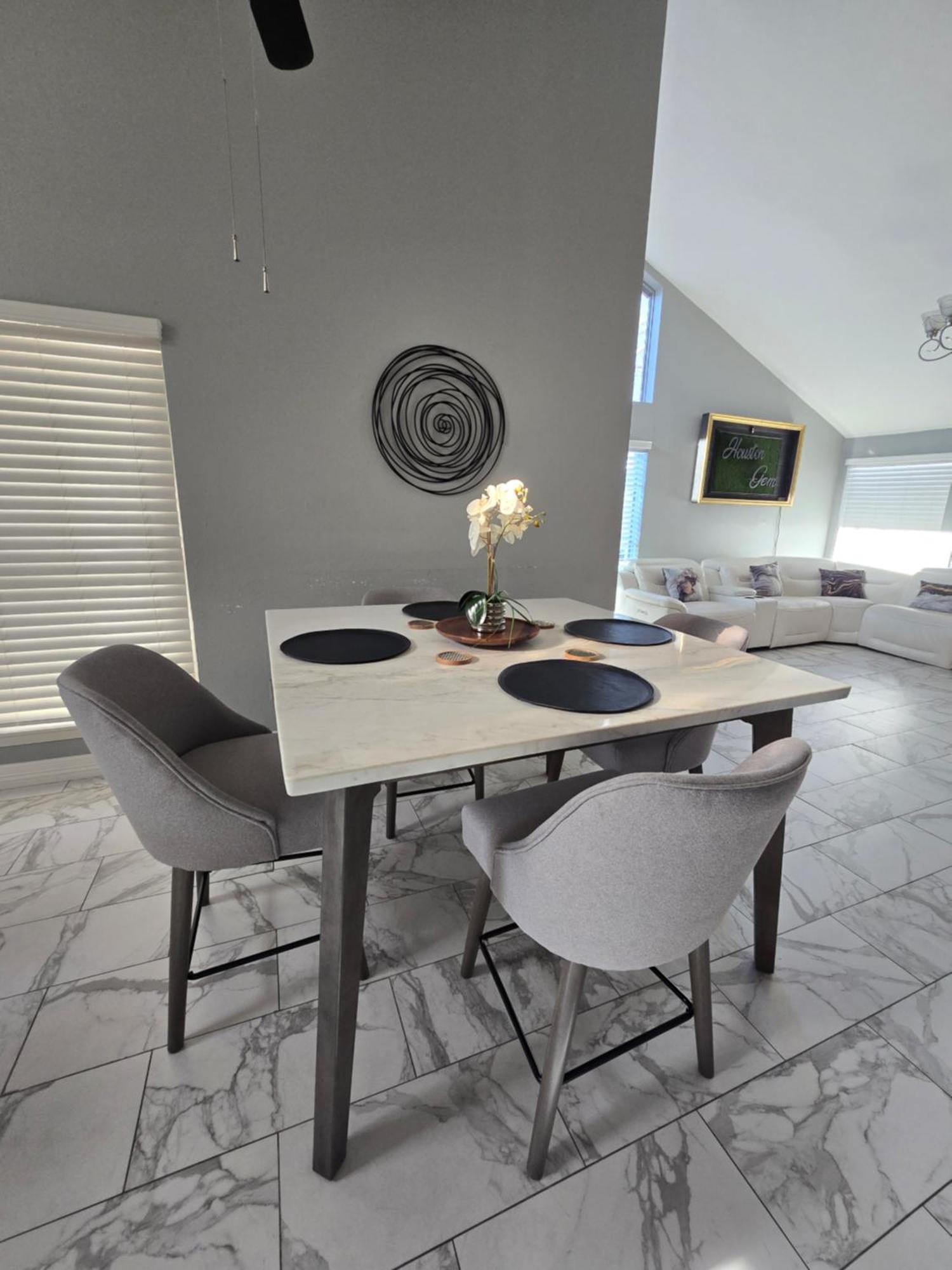 1976houstongem Luminous Pvtpool & Hottub Dt20mins For Lrg Families 6beds 2bath Tatil Evi